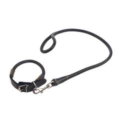 Black Sexy Slave Collar&Leash — photo 4