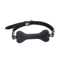 Doggle Bone Bit Gag-Black — photo 2