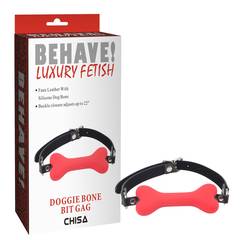Doggle Bone Bit Gag-Red — photo 1