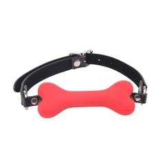 Doggle Bone Bit Gag-Red — photo 2