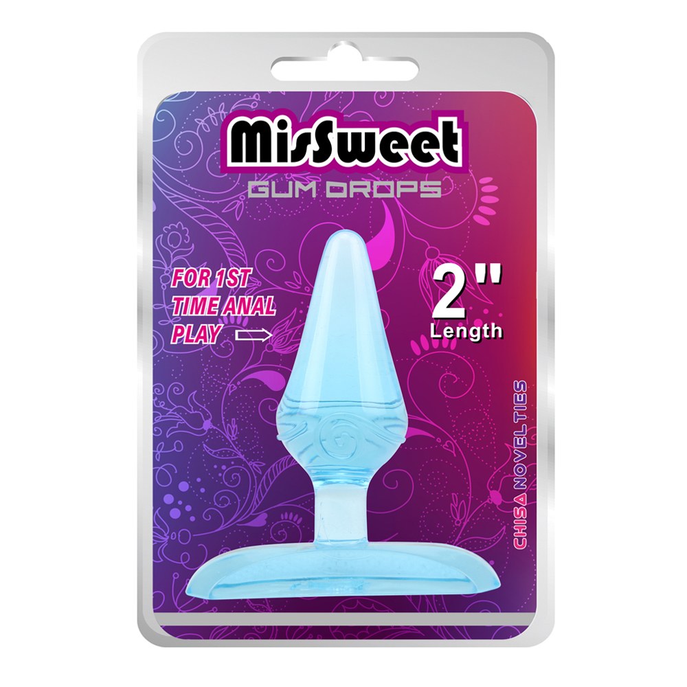 Candy Anal Plug — Blue