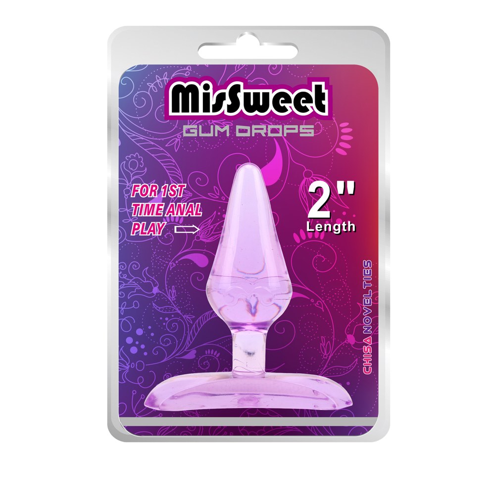 Candy Anal Plug — Purple
