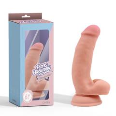 Dual-Density Silicone Dildo — The Commander — photo 4