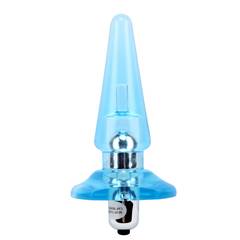 Nicole's Vibra Plug 4.5″ — Blue — photo 3