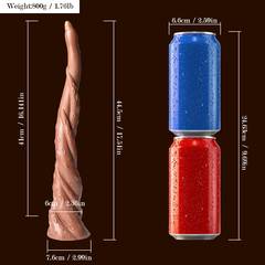 Monster 80 Long Dildo — photo 2