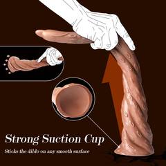 Monster 80 Long Dildo — photo 4
